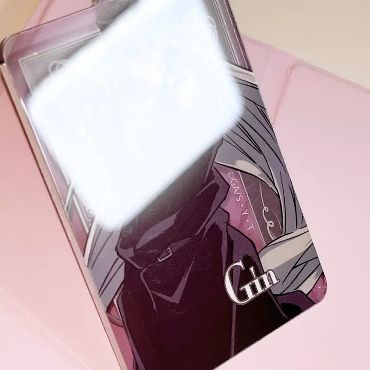 [BUNJANG] Detective Conan Black Organization Gin Acrylic Keyring / 명탐정코난 검은조직 진 아크릴 키링