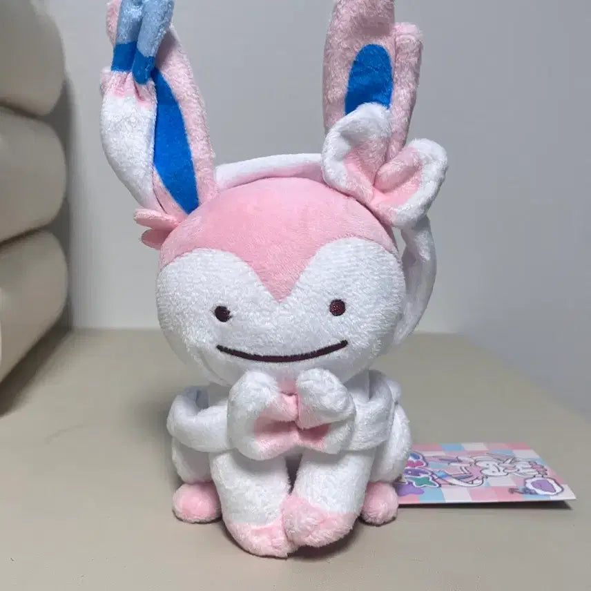 [BUNJANG] Pokemon Musongwon Pop-up Transform Ditto Sylveon Plush / 포켓몬 무릉도원 팝업 변신 메타몽 님피아 봉제인형 새상품