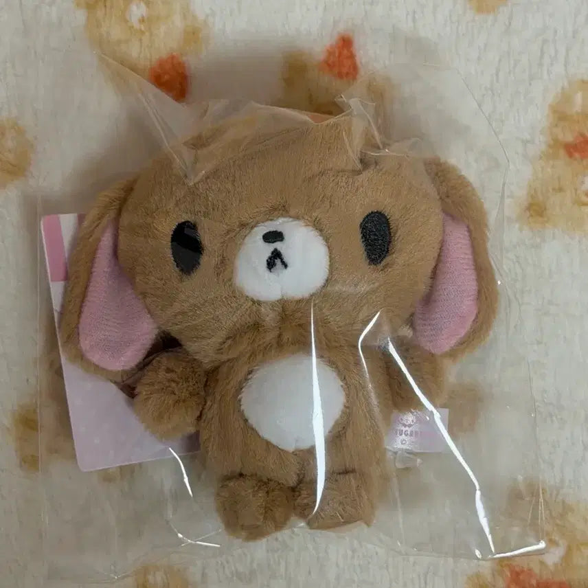 [BUNJANG] Sanrio Sugar Bunny Kurousa 10cm Keychain Doll / 슈가바니즈 쿠로우사 10cm 키링 인형 산리오 굿즈