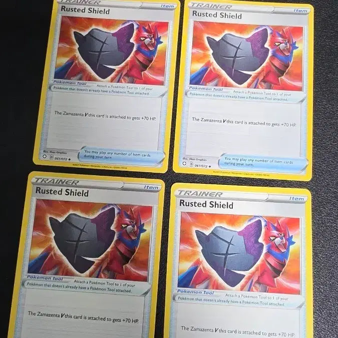 [BUNJANG] Pokemon TCG North American Rusted Sword Item / 포켓몬 카드 북미 녹슨 방패 아이템