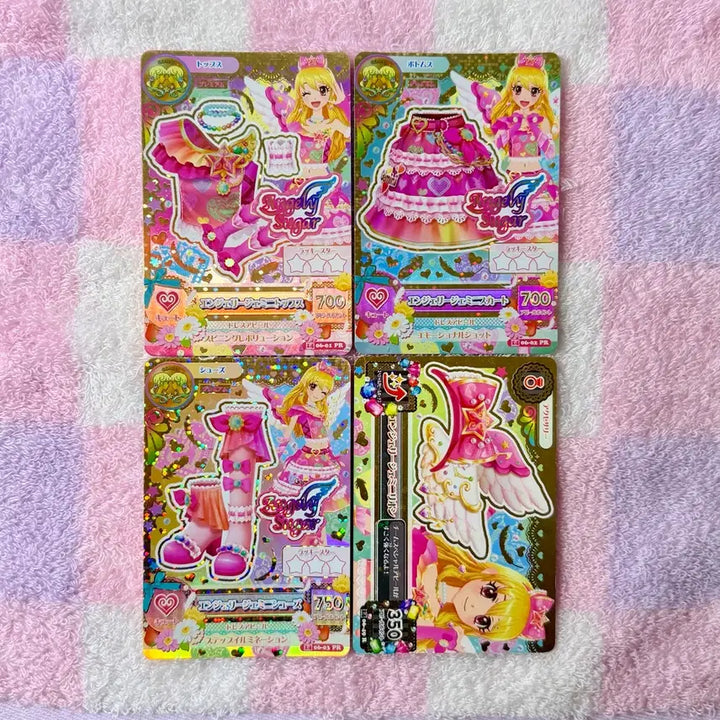 [BUNJANG] Aikatsu! Ichigo, Ringo, Seira Angelic Gemini Swing Gemini Bundle Set / 아이카츠 아이엠스타 이치고 라임 세이라 세라 트윙스 엔젤리제미니 스윙제미니 일판프레 엔젤리슈가 스윙락