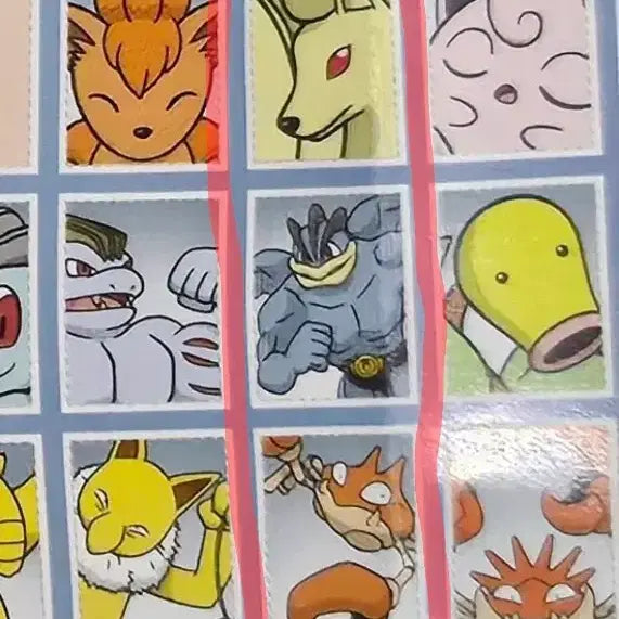 [BUNJANG] Pokemon Proof Photo Set 3 - Kindler, Ninetales, Machamp, Kingler, Tauros (Sealed) / ( 미개봉 ) 포켓몬 증명사진 3탄 어니부기 라인 식스테일 괴력몬 크랩 켄타로스