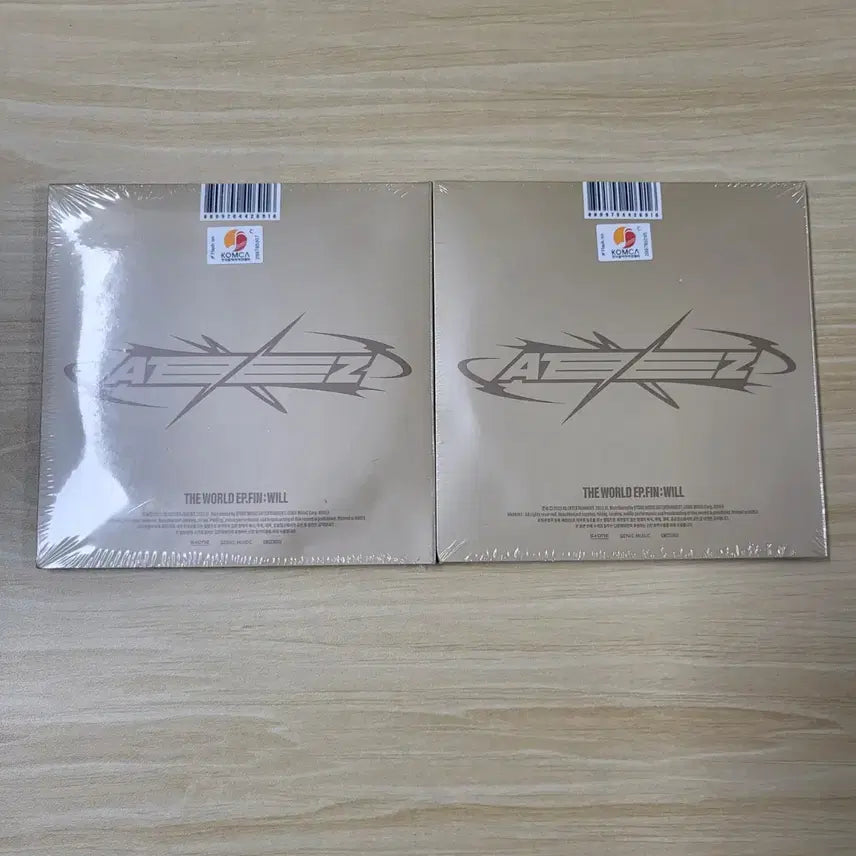 [BUNJANG] ATEEZ THE WORLD EP.FIN Sealed Album Bundle Set / 에이티즈 THE WORLD EP.FIN 미개봉 앨범 2장 일괄 양도