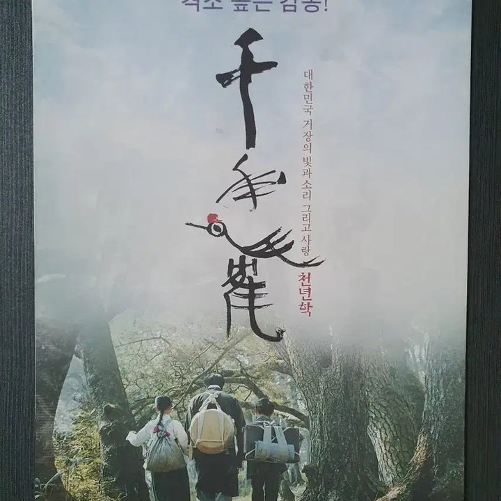 [BUNJANG] Cheonnyeonhak (Millennium Bird) Korean Movie Leaflet A4 / 천년학 한국 영화 전단지 팜플렛 2단접이 A4
