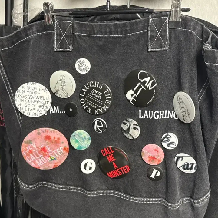 [BUNJANG] Park Hyo Shin The Man Who Laughs Bag Pin Button Set / 박효신 웃는남자 가방 핀버튼