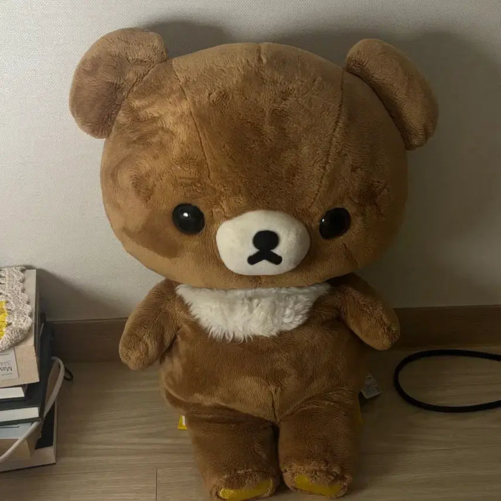 [BUNJANG] Chairoikoguma L Size &amp; Four-Legged Kokuma Plush Set / 차이로이 코쿠마 인형 L + 네발코쿠마
