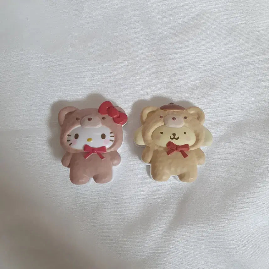 [BUNJANG] Sanrio Lattekuma Clip Gacha Bundle Set / 일괄 산리오 라떼쿠마 클립 가챠 키티 폼폼푸린