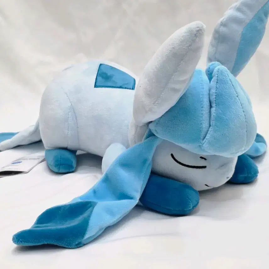[BUNJANG] Banpresto Pokemon Mechamofu Sleeping Ver. Glaceon Plush Doll / 포켓몬스터 반프레스토 모후굿토 낮잠ver 이브이즈 글레이시아 인형 판매합니다