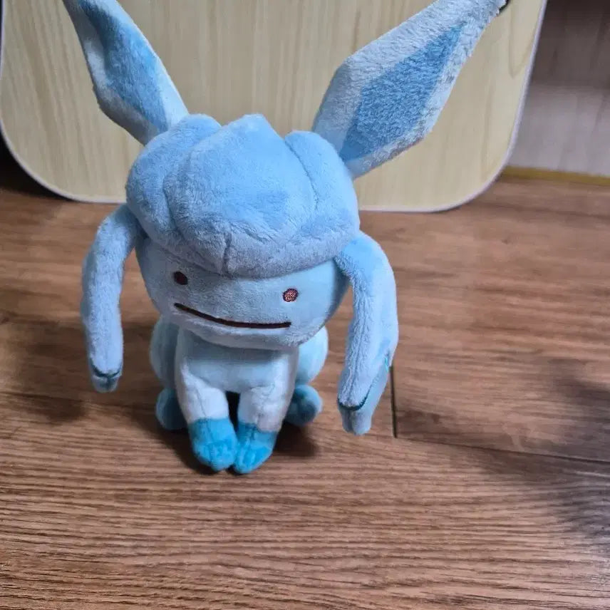 [BUNJANG] Pokemon Transformation Ditto Glaceon Plush Toy / 포켓몬 무릉도원 변신 메타몽 글레이시아 인형