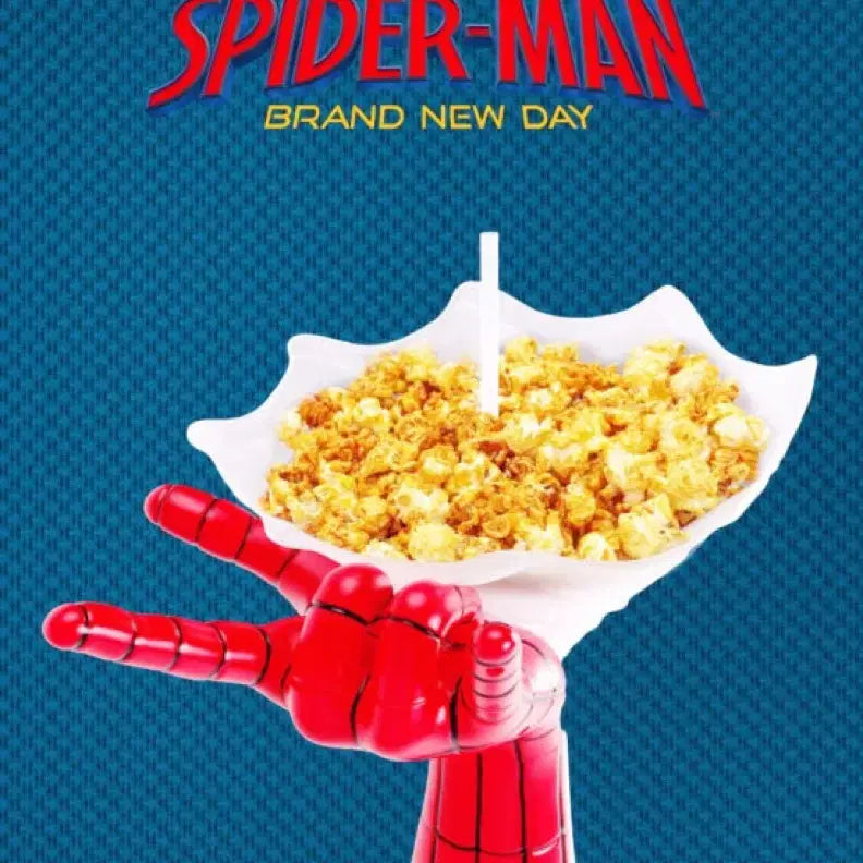 [BUNJANG] Spider-Man Web-Shooter Popcorn Bucket Combo (Sealed) / 미개봉)스파이더맨 메가박스 웹슈터 팝콘 버켓 콤보 팝콘통