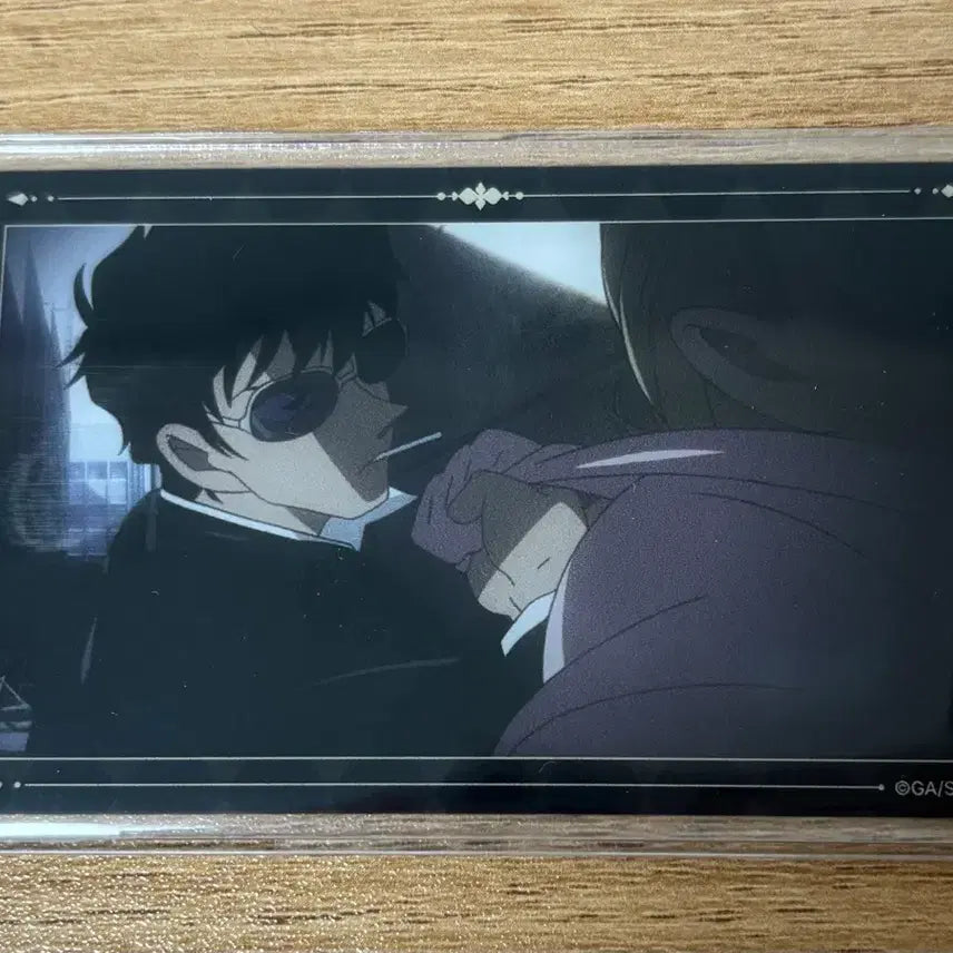 [BUNJANG] Detective Conan 30th Anniversary Exhibition Acrylic Card Jinpei Matsuda / 명탐정코난 30주년 전시회 아크릴 카드 송보윤 마츠다진페이