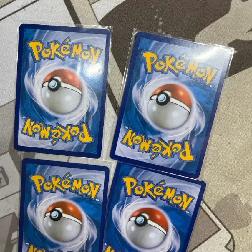 [BUNJANG] Pikachu Pokémon Card 7-Piece Set / 피카츄 포켓몬 카드 7종 세트