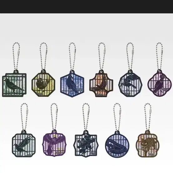 [BUNJANG] Demon Slayer Upper Rank 2 F Series Keyring Bundle Set / 귀멸의칼날 상현2 F상 일괄판매 풀세트