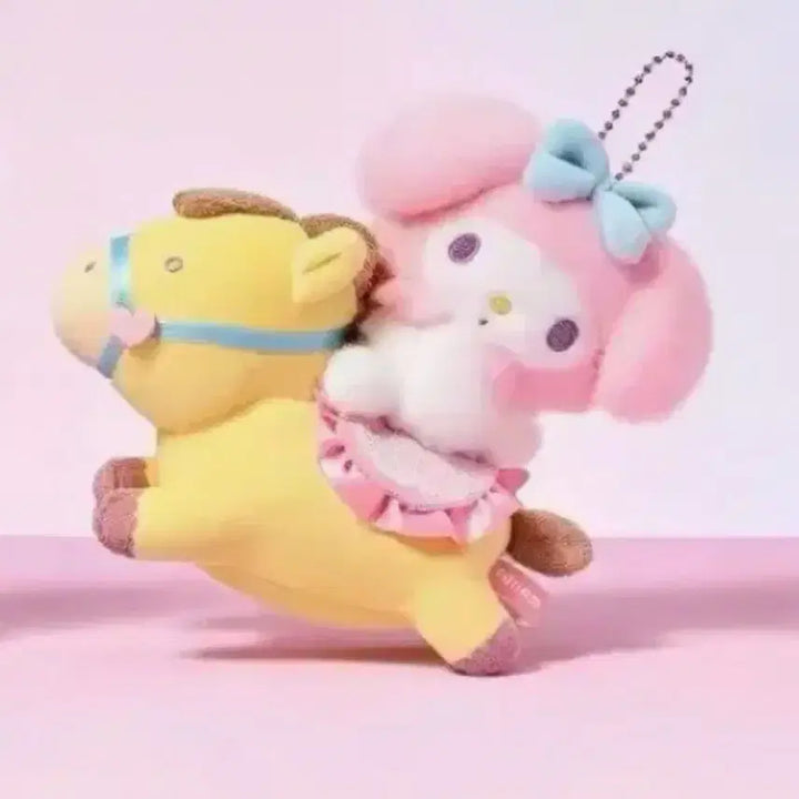 [BUNJANG] Miniso x Chiikawa x My Melody Carousel Collaboration Sealed Plush / 미니소 치이카와 마이멜로디 마멜 회전목마 콜라보 미개봉