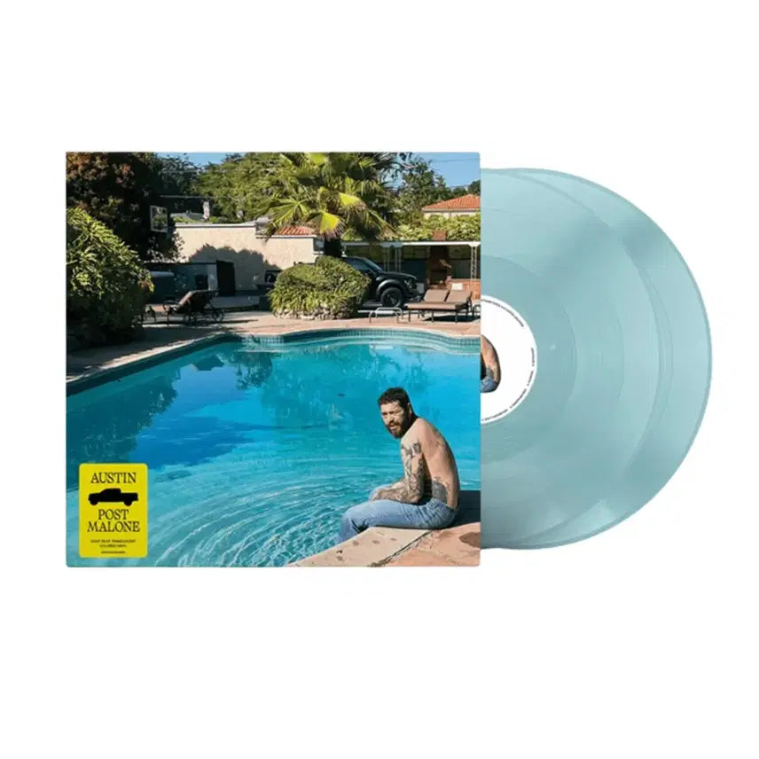 [BUNJANG] Post Malone 5th Album Austin Light Blue Color 2LP / Post Malone (포스트 말론) - 5집 Austin [라이트 블루 컬러 2LP]