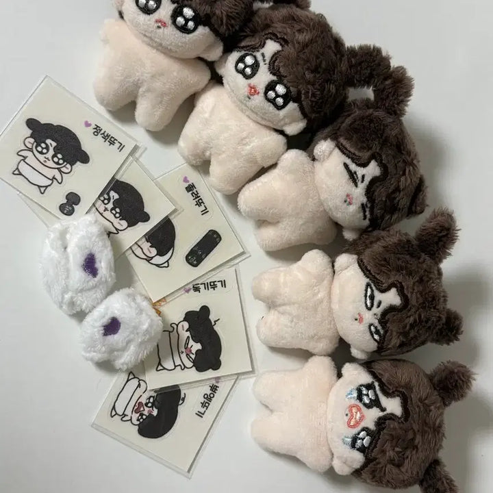 [BUNJANG] BTS Mini Kkugugi 7cm Doll Set / 깍뚜기소년단 미니 꾹뚜기 7센치 칠뚜기 7뚜기