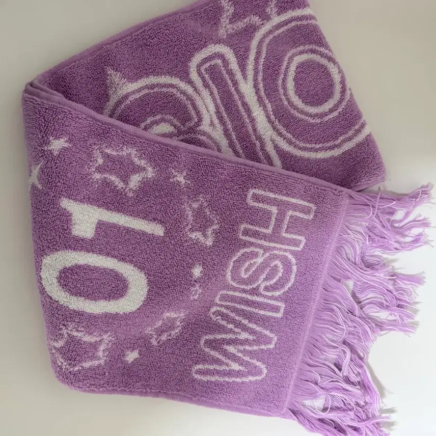 [BUNJANG] NCT WISH OURWISH Ilto Towel Slogan / 엔시티 위시 아워위시 일투 타올슬로건