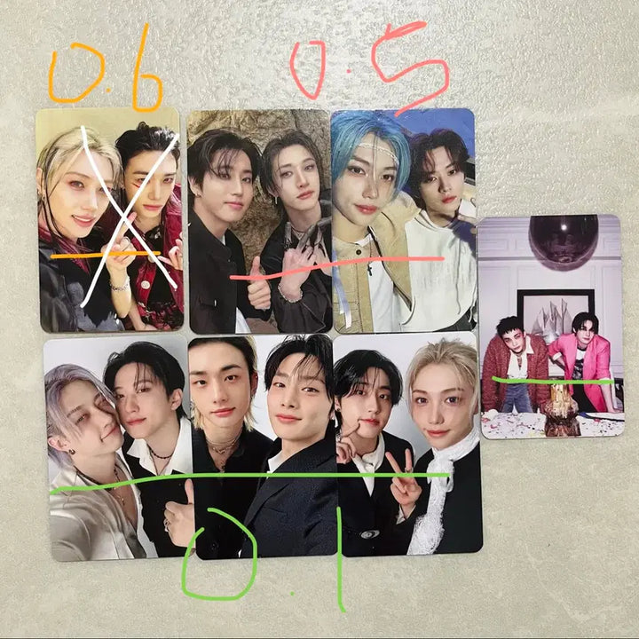 [BUNJANG] Stray Kids Photocard &amp; ID Photo Set / 스키즈 포카 증사