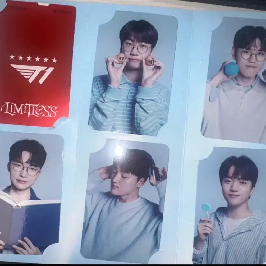 [BUNJANG] T1 Team Player Photocard Set / 우리카드 T1 티원 소장용카드 포토카드 세트