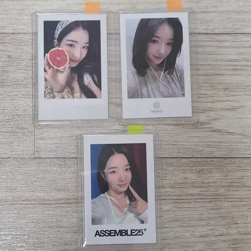 [BUNJANG] tripleS Yooyeon Lucky Draw Bundle Set / 트리플에스 유연 김유연 미공포 일괄 세트