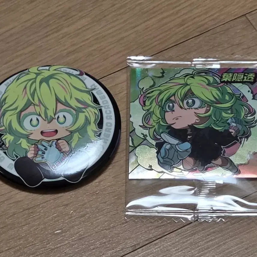 [BUNJANG] Hagakure Toru Bundle Set Can Badge, Wafer Card, Seal Sticker - My Hero Academia / 일괄 하가쿠레 토오루 규귯토 캔뱃지 웨하스 씰 스티커 나히아 히로아카 나의 히어로 아카데미아