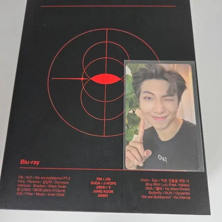 [BUNJANG] BTS Map of the Soul ON:E Blu-ray RM Photocard / BTS map of the soul on:e blue ray 블루레이