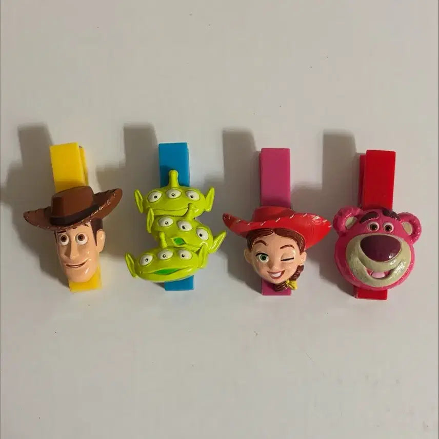 [BUNJANG] Disney Pixar Toy Story Vintage Clips Set / 토이스토리 빈티지 집게