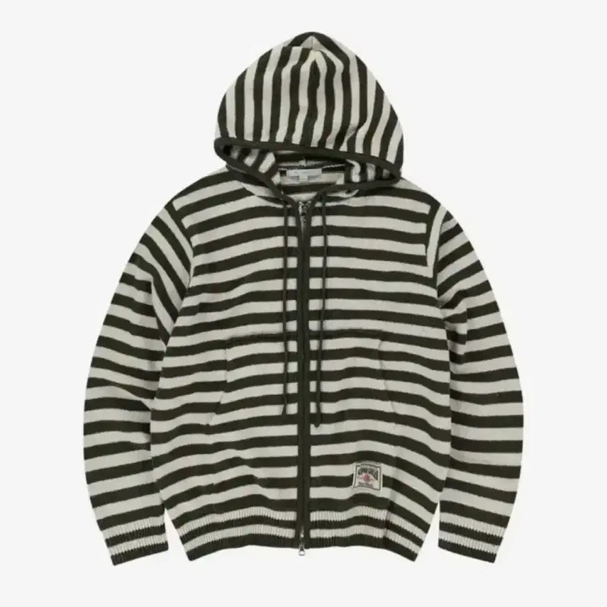 [BUNJANG] NCT WISH Yushi Slow Acid Striped Hoodie Green S / 엔시티 위시 유우시 손민수 후드집업 슬로우애씨드 그린 S