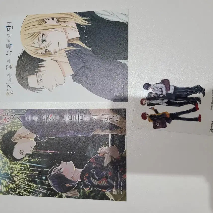 [BUNJANG] Fragrant Flowers Bloom Bravely Postcard Set with Transparent Photocard / 향기로운 꽃은 늠름하게 핀다 엽서2장+투명 포토카드