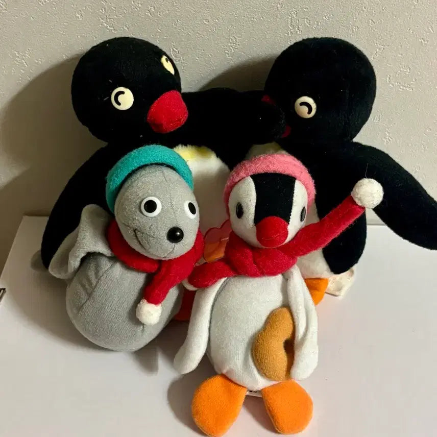 [BUNJANG] Pingu and Friends Doll Set Figures / 핑구 인형 세트 피규어 덤