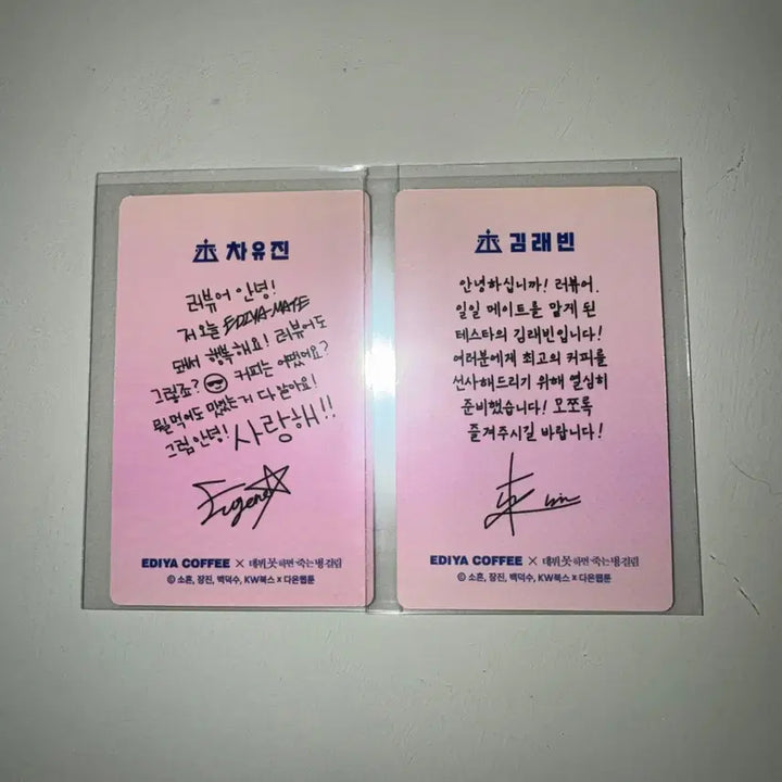 [BUNJANG] Debut or Die (Demotjook) Ediya Photocard Bundle Set / 데뷔못하면죽는병걸림 데못죽 이디야 포카 일괄