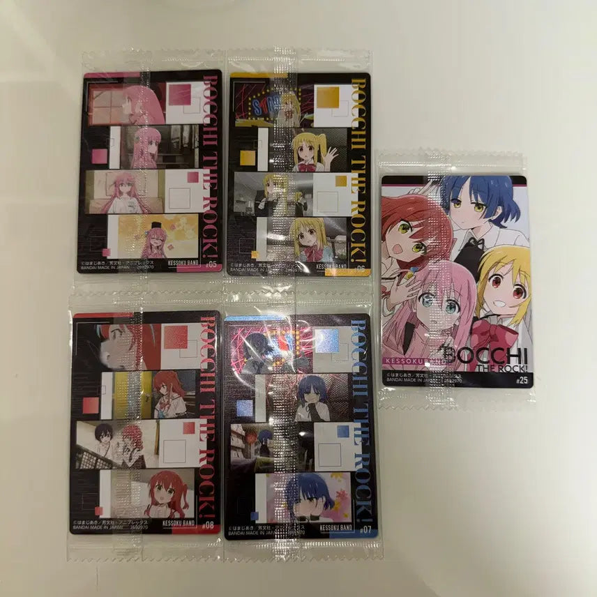 [BUNJANG] Bocchi the Rock! Wafer Card Bundle Set / 봇치더록 웨하스 카드 일괄!