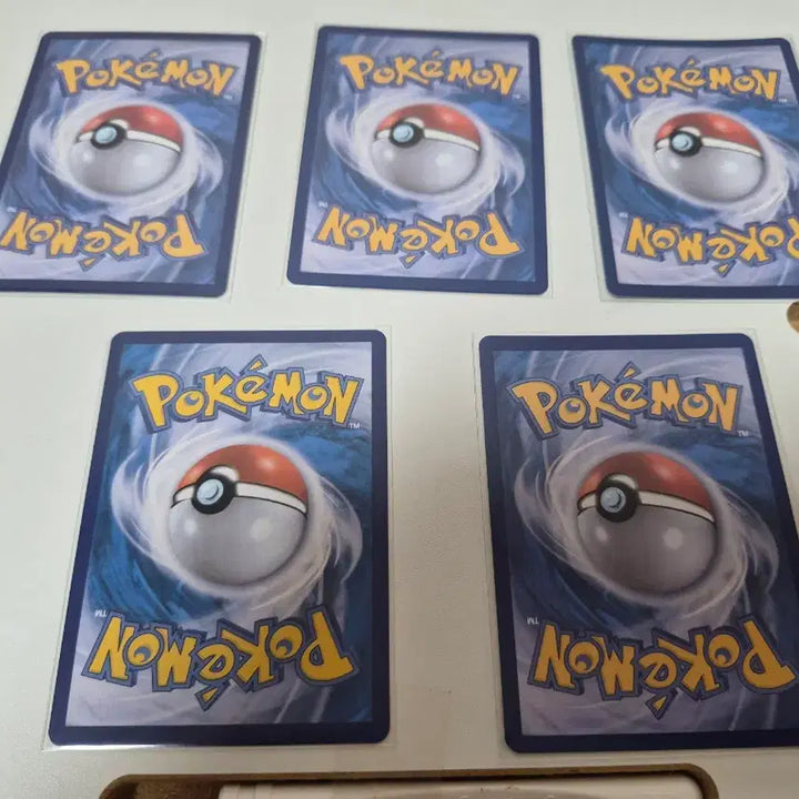 [BUNJANG] Pikachu Pokemon Card 5-Type Set / 라이츄 포켓몬 카드 5종 세트