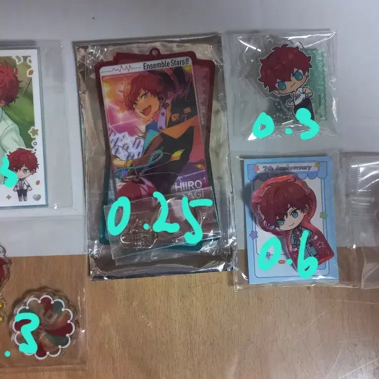 [BUNJANG] Ensemble Stars! Alkaloid Hiiragi Hiiro 7th Anniversary Acrylic Stand &amp; Charm (Korotto) / 앙스타 알칼 히이로 아크릴 스탠드 키링 코롯토 7주년 드림