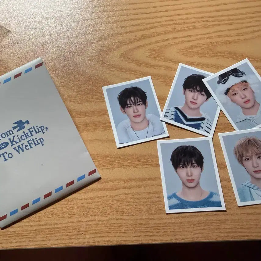 [BUNJANG] Kickflip ID Photo Set / 계훈 없음!! ㅠ 킥플립 팬콘 증사 세트