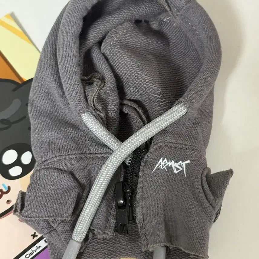 [BUNJANG] BTS Jungkook Kkudugi 10cm Doll Clothes ARMY Hoodie / bts 정국 인형 꾹뚜기 10cm 인형옷 아미후드 디자인 모티브