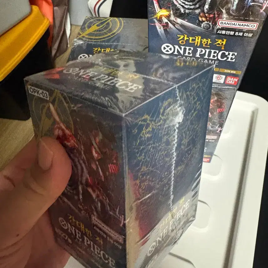 [BUNJANG] One Piece Card Game: Great Enemies OPK-03 4 Box Bundle (Sealed) / 원피스 카드 게임 강대한 적 OPK-03 4박스 일괄 슈링크O