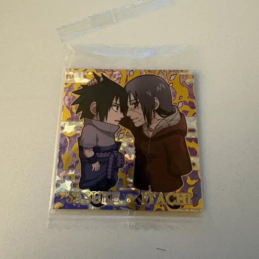 [BUNJANG] Naruto Wafer Seal Sasuke &amp; Itachi (5-Star) / 나루토 웨하스씰 사스케 이타치 5성