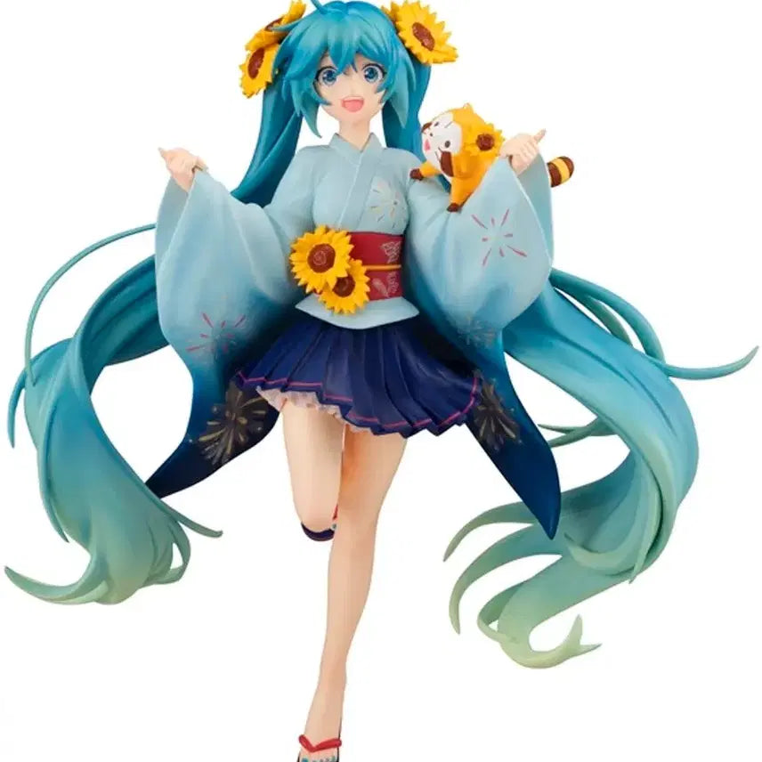 [BUNJANG] Furyu Vocaloid Hatsune Miku Rascal Collab Summer Festival Figure / 후류 보컬로이드 하츠네 미쿠 라스칼 콜라보 썸머페스티벌