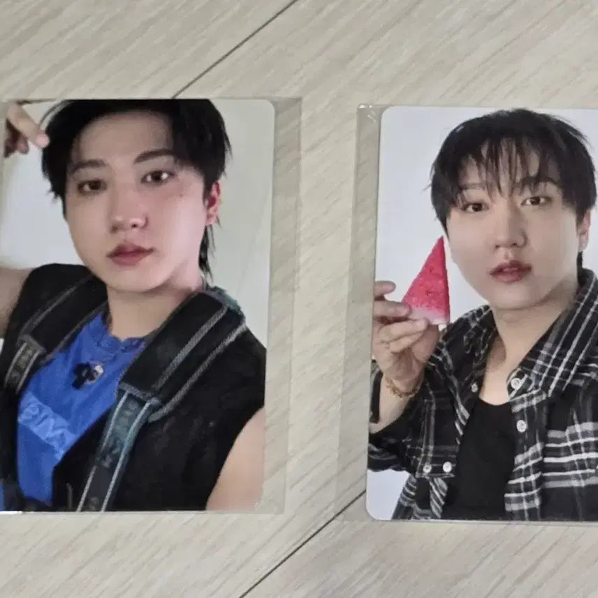 [BUNJANG] Stray Kids Changbin Disc &amp; Dat POB Photocard Set / 스키즈 포카 디스앤댓 창빈 (2장) 미공포