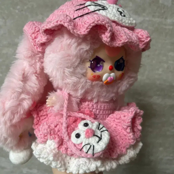 [BUNJANG] Baby3100Custom Doraemon Knitted Outfit / 베이비쓰리100커스텀 도라에몽뜨개옷