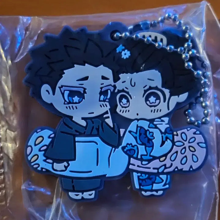 [BUNJANG] Demon Slayer: Kimetsu no Yaiba Hakuji Koyuki Character Pendant Keychain / 귀멸의칼날 가챠 하쿠지 코유키