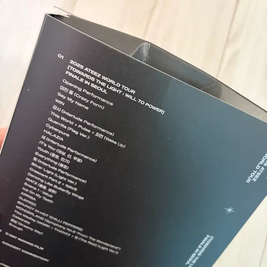 [BUNJANG] ATEEZ 2025 World Tour Pllaecod Bundle Set / 에이티즈 2025 월드투어 플레이코드