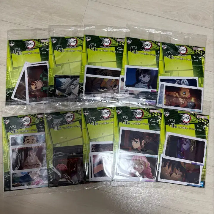 [BUNJANG] Demon Slayer Upper Rank 2 G Figure Full Set (Sealed) / 미개봉)귀멸의칼날 상현2 g상 풀세트