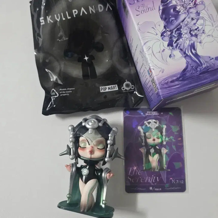 [BUNJANG] Pop Mart Skullpanda City of Sound Series (Serenity) Figure / 팝마트 스컬판다 소리 시리즈 (평온)