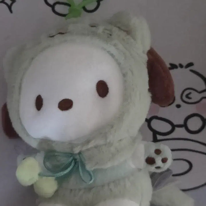[BUNJANG] Sanrio Pochacco Cat Charm Doll / 산리오 포차코  고양이 키링인형(택없음)