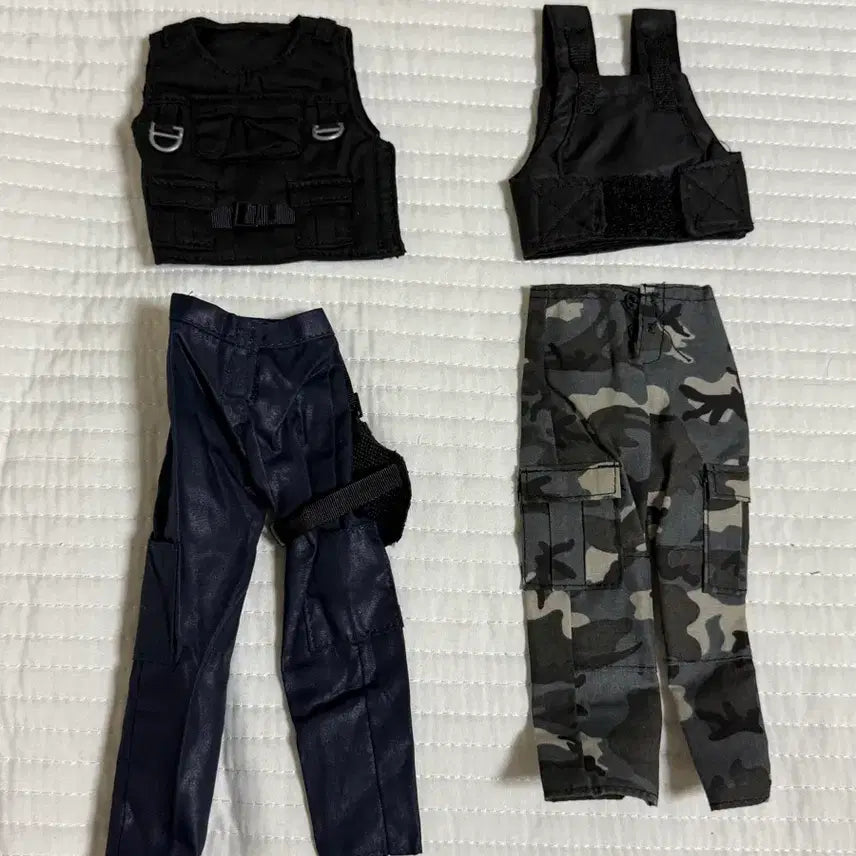 [BUNJANG] 1/6 Scale 12-Inch Figure Military Uniform Set / 1/6 12인치 피규어 의상 군복 세트 일괄