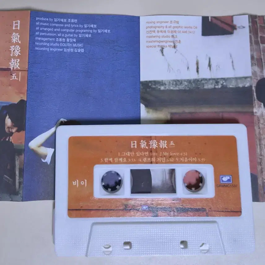 [BUNJANG] Weather Forecast (Ilgi Yebo) 5th Album (Unsealed Cassette Tape) Only You, Beautiful Girl / 일기예보 5집 (개봉 카세트테이프) 그대만 있다면, 뷰티풀 걸