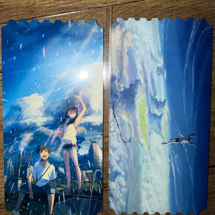 [BUNJANG] Weathering With You Original Ticket / 날씨의 아이 오리지널 티켓