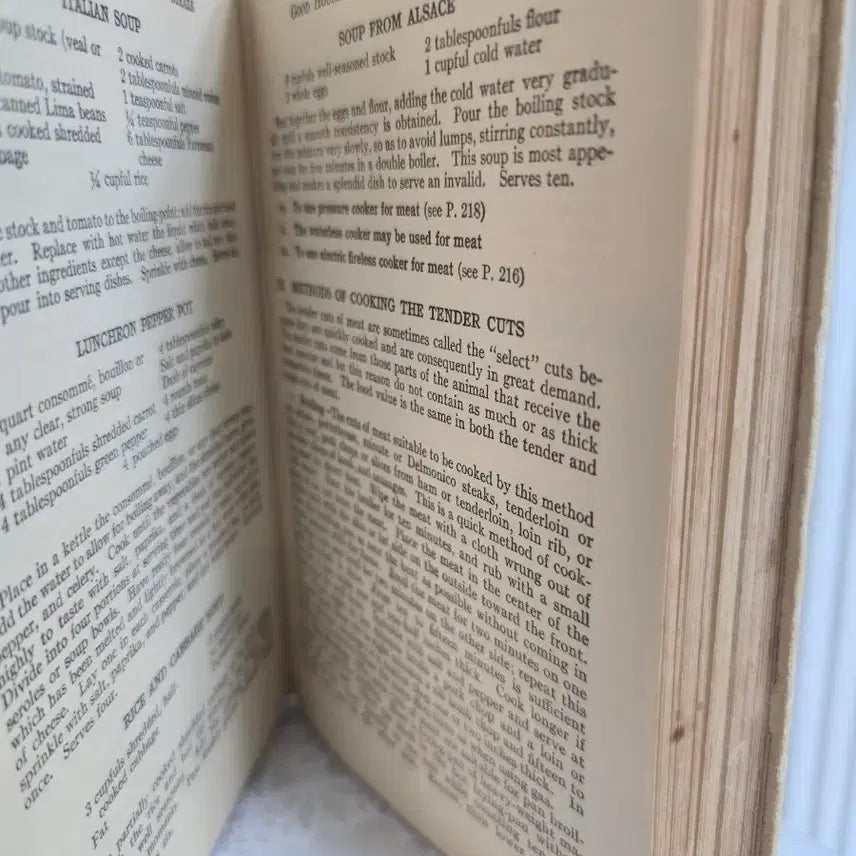 [BUNJANG] Vintage American Cookbook (1927) / 빈티지 미국 요리책